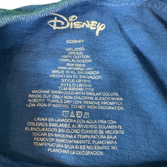 Disney Florida 2020 T Shirt Adult 2XL Blue Graphic Mickey And Friends - Picture 5 of 8